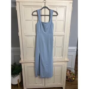 Show Me Your MuMu Blue Midi Dress